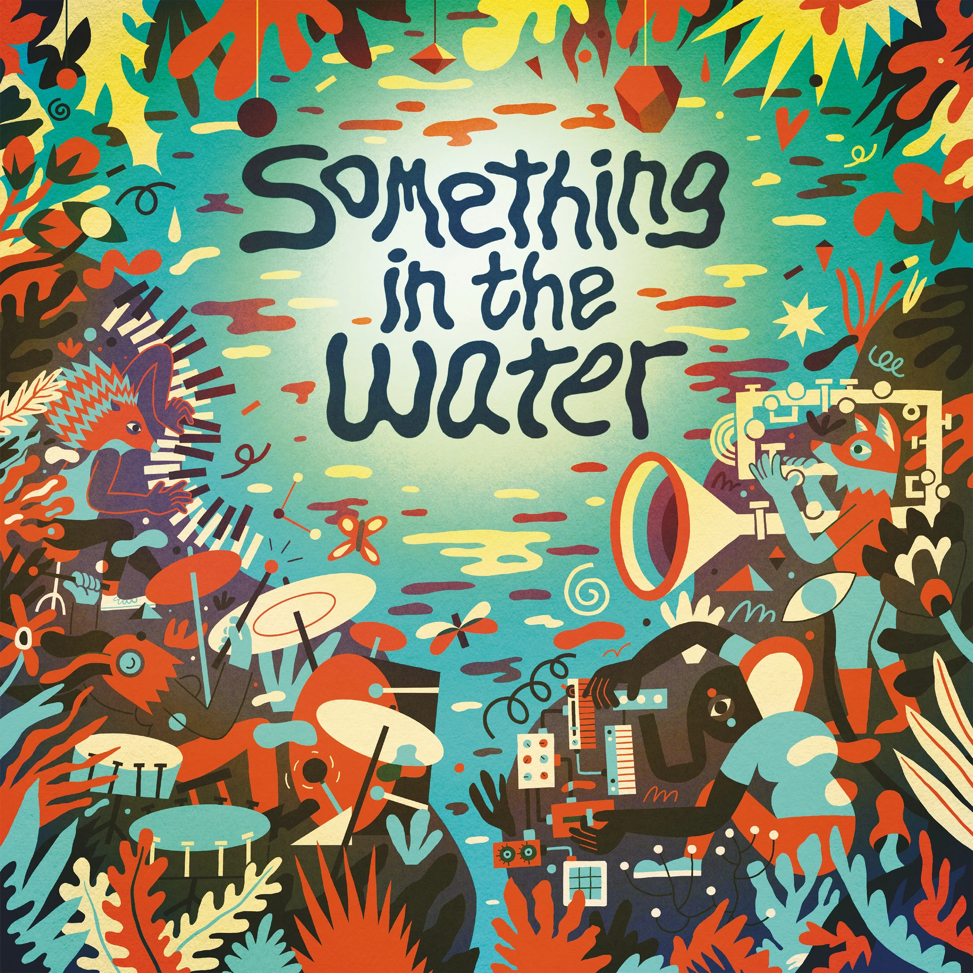Something in the Water compilation album artwork